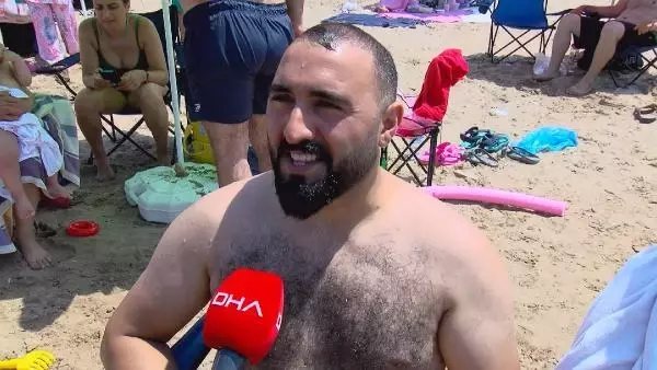 Şile plajlarında adım atacak yer kalmadı