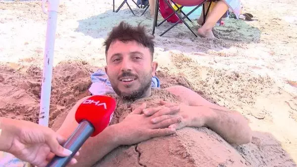 Şile plajlarında adım atacak yer kalmadı
