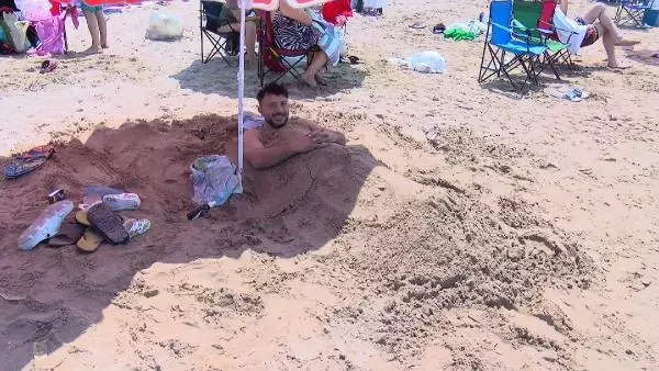 Şile plajlarında adım atacak yer kalmadı