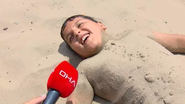 Şile plajlarında adım atacak yer kalmadı