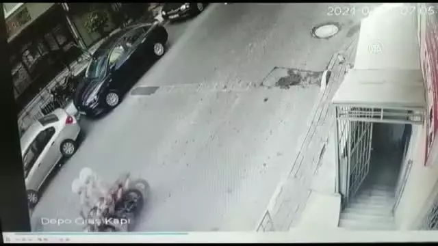 Şişli'de motosiklet çaldığı öne sürülen şüpheli yakalandı