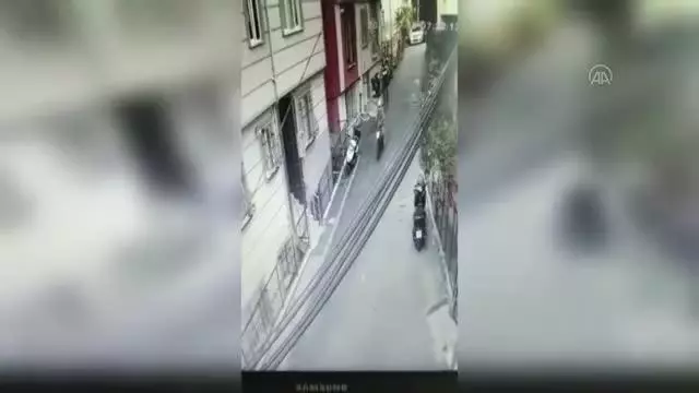 Şişli'de motosiklet çaldığı öne sürülen şüpheli yakalandı