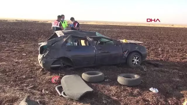 SİVEREK'TE KAZA; DEDE VE TORUNU ÖLDÜ, 3 KİŞİ YARALANDI