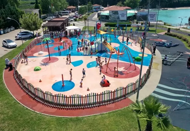 Su oyunları parkı bayramda ücretsiz