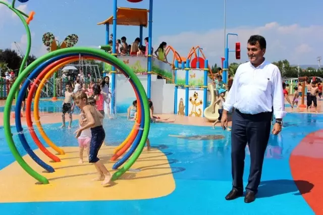 Su oyunları parkı bayramda ücretsiz