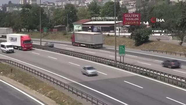 TEM'de beklenen bayram trafiği oluşmadı