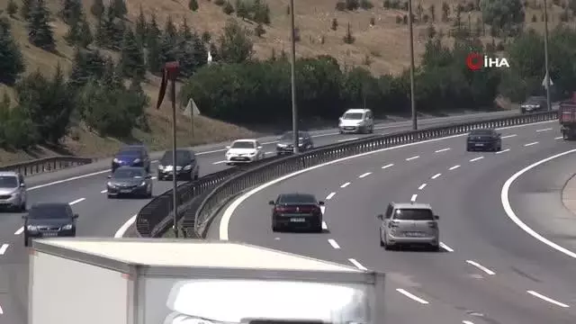 TEM'de beklenen bayram trafiği oluşmadı