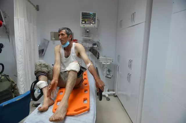 Bozayı saldırısına uğrayan kişi yaralandı