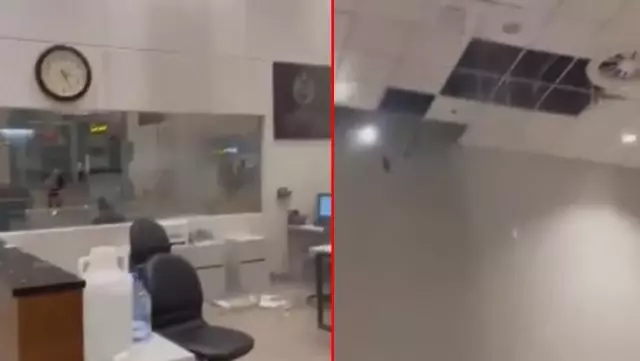 3 yıl önce yapılan İslamabad Uluslararası Havalimanı'nı su bastı, tavanlar çöktü 3 yıl önce yapılan İslamabad Uluslararası Havalimanı'nı su bastı, tavanlar çöktü
