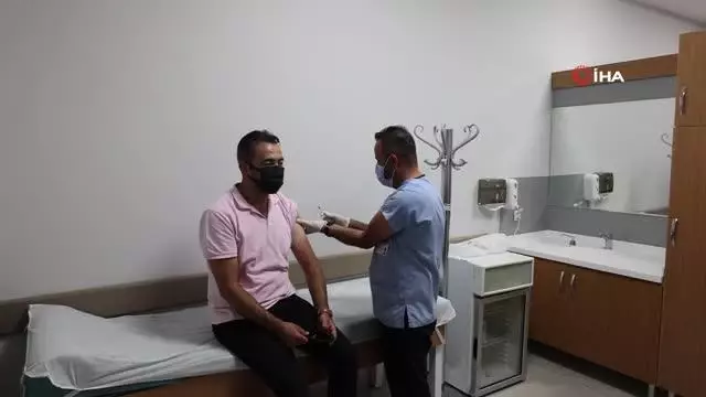 650 bin nüfuslu Sivas'ta 500 bin doz aşı uygulandı