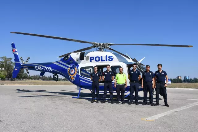 Kurban Bayramı öncesinde havadan ve karadan trafik denetimi yapıldı