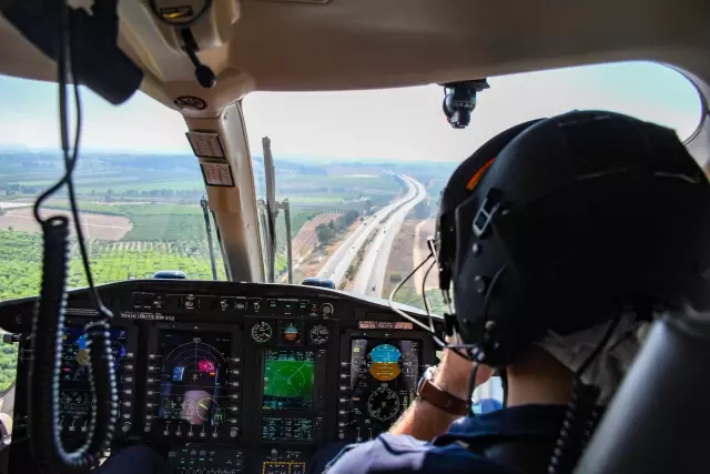 Kurban Bayramı öncesinde havadan ve karadan trafik denetimi yapıldı
