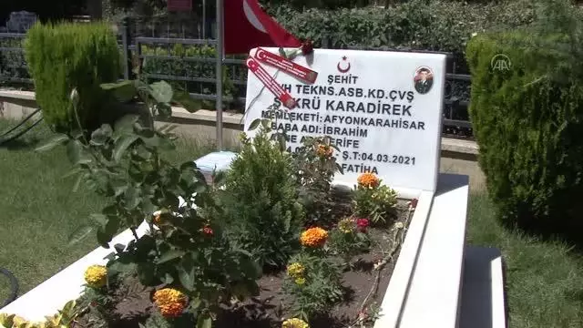 AFYONKARAHİSAR - Şehit ailelerinin hüzünlü bayram arifesi