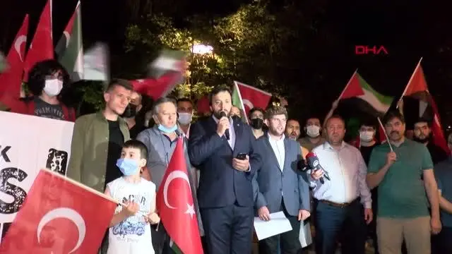 ANKARA'DA BİR ARAYA GELEN STK'LAR, FİLİSTİN'E DESTEK AÇIKLAMASI YAPTI