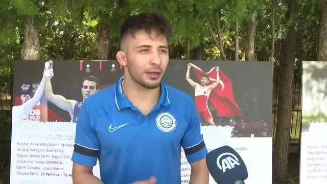 Avrupa şampiyonu milli güreşçiler Tokyo Olimpiyatları'na iddialı gidiyor