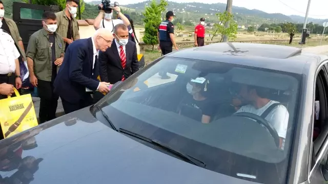Bakan Yardımcısı Edil, Giresun'da trafik uygulaması yaptı