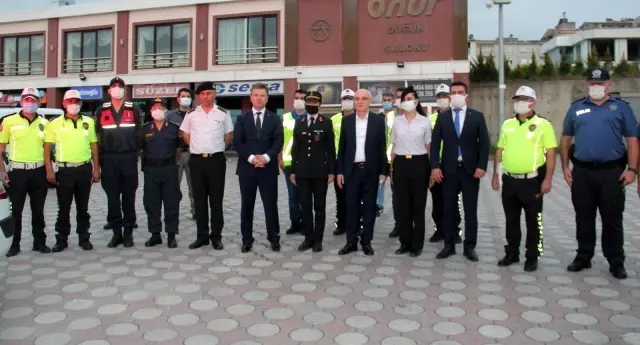 Bakan Yardımcısı Edil, Giresun'da trafik uygulaması yaptı