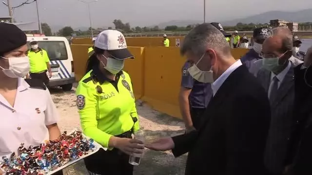 BALIKESİR / BURSA - İçişleri Bakan Yardımcısı İnce, trafik denetimlerine katıldı