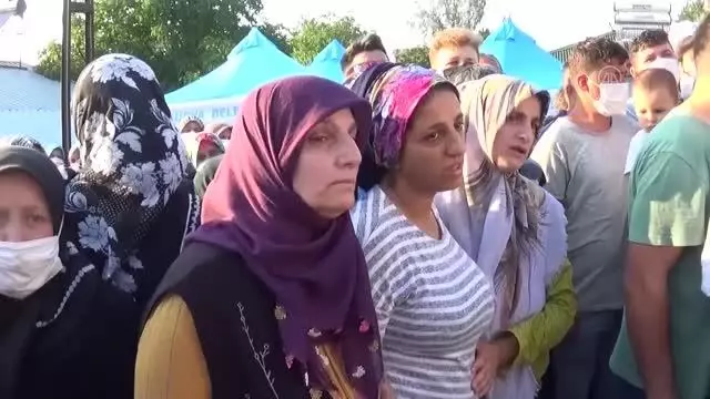 Baraj gölünde boğulan 5 kişilik aile son yolculuğuna uğurlandı