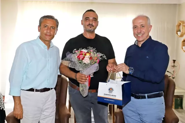 Başkan Gültak, şehit ailesi ve gaziye vefa ziyareti