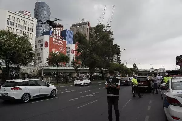 BAYRAM ÖNCESİ DRONE DESTEKLİ TRAFİK DENETİMİ