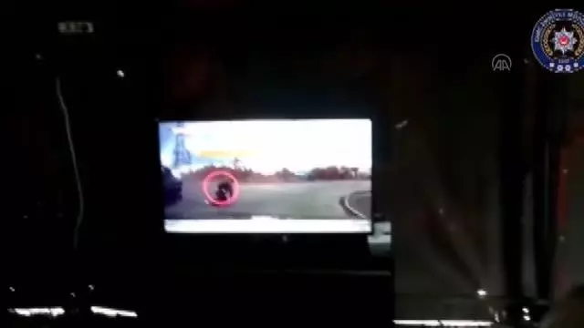 Bayram öncesi drone destekli trafik denetimi