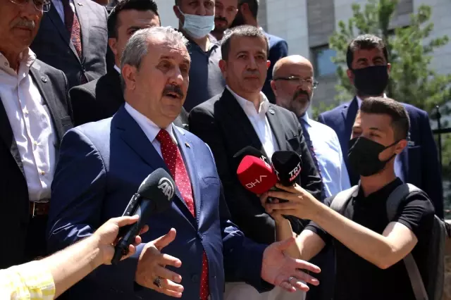 BBP Genel Başkanı Destici'den, Muhsin Yazıcıoğlu'nun kabrine ziyaret