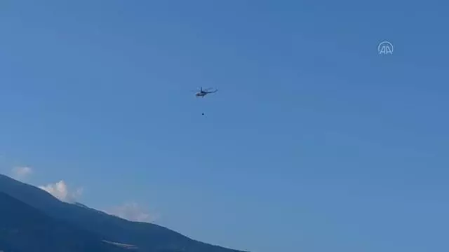 Son dakika haber... Belen'de tarım arazisinde çıkan yangın kontrol altına alındı