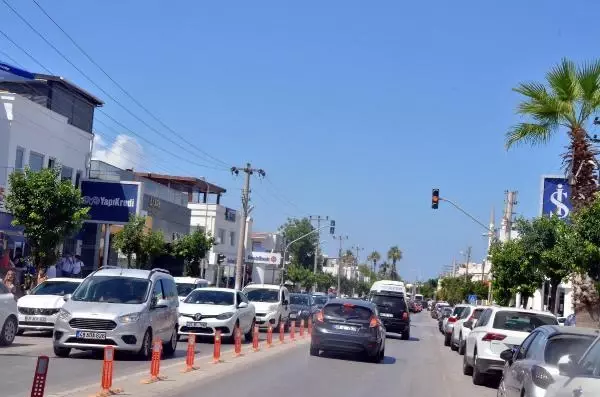 Bodrum'a 1 haftada 140 bin araç girişi