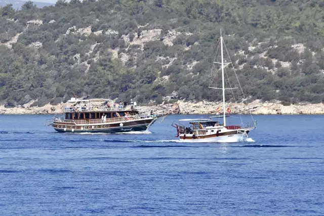 Bodrum'da günlük tekne turlarına talep arttı