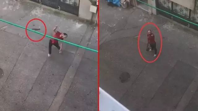 Kadınlara cinsel organını gösteriyormuş! Balta fırlatıp satırla tehdit eden şahıs mahalleliyi canından bezdirdi Kadınlara cinsel organını gösteriyormuş! Balta fırlatıp satırla tehdit eden şahıs mahalleliyi canından bezdirdi