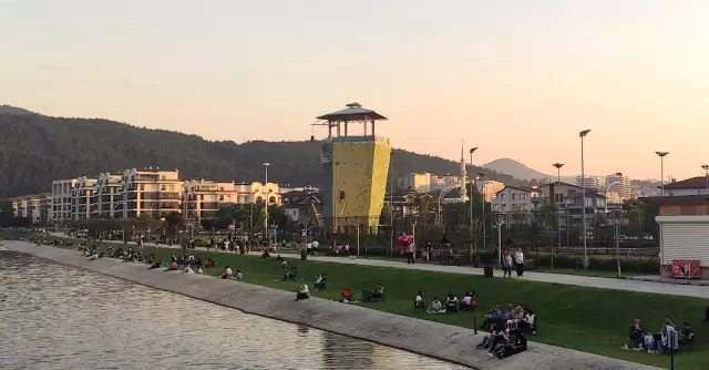 Bursa'da adrenalin tutkunlarının adresi: Mihraplı Parkı Tırmanış Duvarı