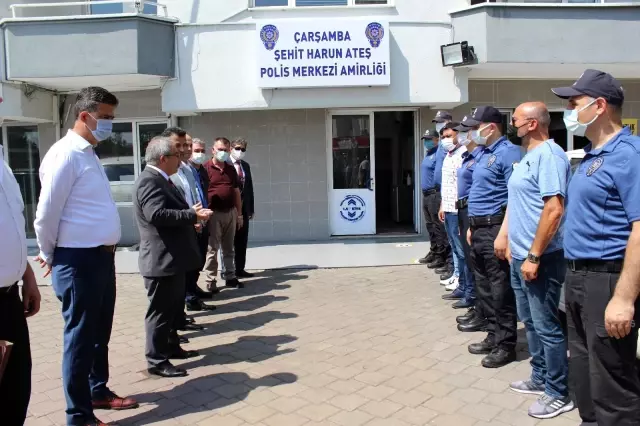 Çarşamba protokolü bayramlaştı