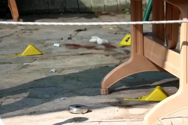 Çay bahçesindeki silahlı kavganın görüntüleri ortaya çıktı