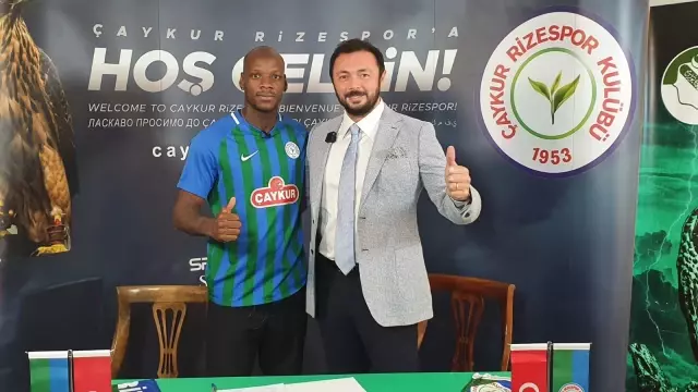 Çaykur Rizespor, Bryan Dabo ile 3 yıllık anlaşma sağladı