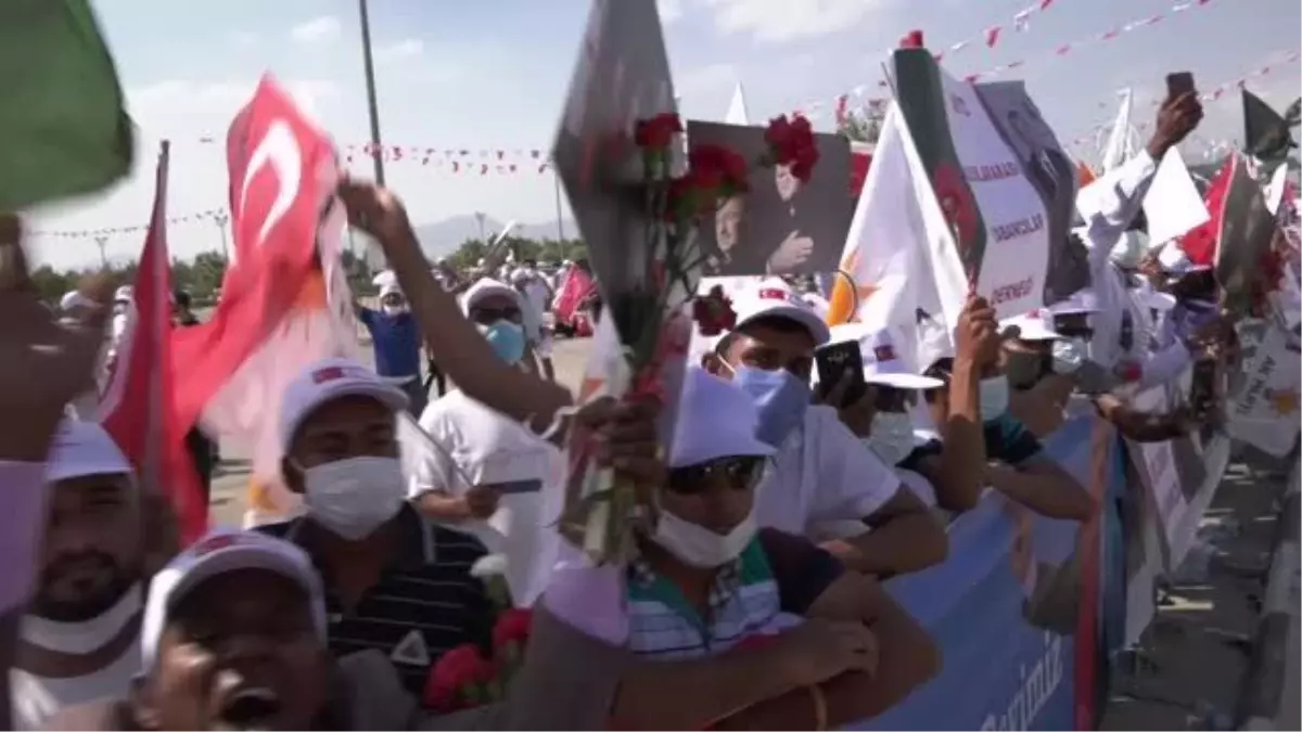 Son dakika haberleri... Cumhurbaşkanı Erdoğan'a KKTC'de sevgi gösterileri