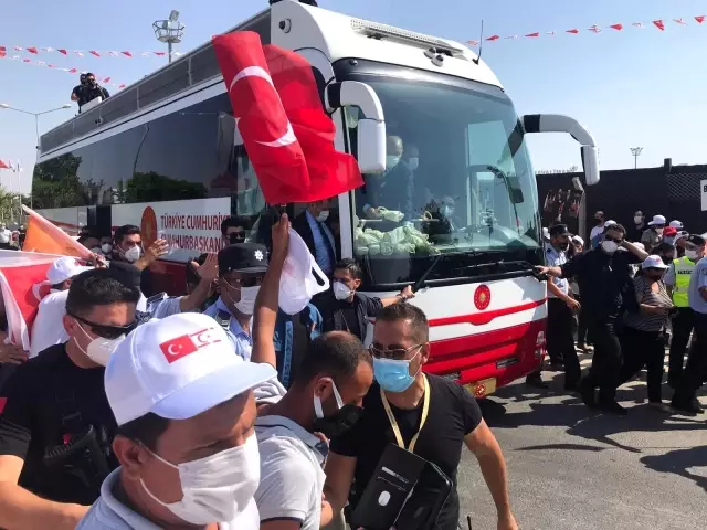 Son dakika haber! KKTC Cumhurbaşkanı Tatar'dan Erdoğan onuruna akşam yemeği