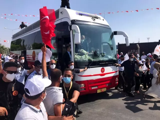 Son dakika haber! KKTC Cumhurbaşkanı Tatar'dan Erdoğan onuruna akşam yemeği