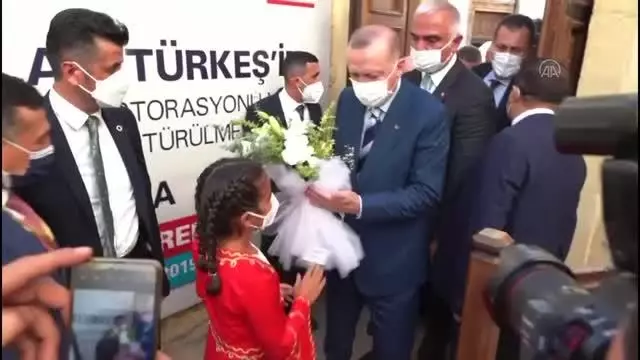 Cumhurbaşkanı Erdoğan, Alparslan Türkeş'in doğduğu müze eve ziyarette bulundu Cumhurbaşkanı Erdoğan, Alparslan Türkeş'in doğduğu müze eve ziyarette bulundu