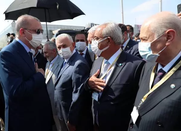 Cumhurbaşkanı Erdoğan KKTC'ye geldi