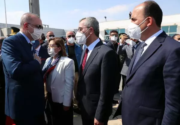 Cumhurbaşkanı Erdoğan KKTC'ye geldi