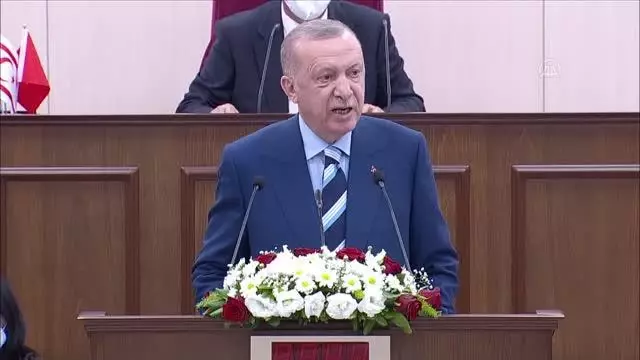 Son dakika haberleri! Cumhurbaşkanı Erdoğan: 'Türkiye ile KKTC arasındaki ebedi ve ezeli kardeşliğimizi tüm dünyaya bir kez daha ilan ediyoruz'