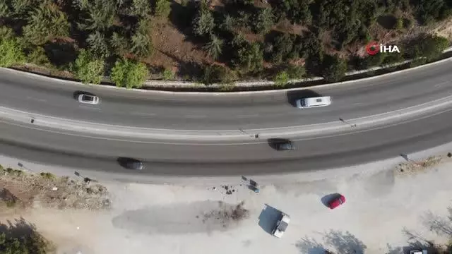 Denizli-Antalya yolunda bayram yoğunluğu