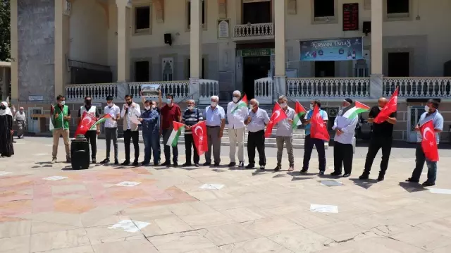Denizli'de STK'lar Mescid-i Aksa'nın özgürlüğü için bir araya geldi