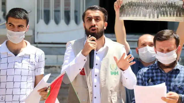 Denizli'de STK'lar Mescid-i Aksa'nın özgürlüğü için bir araya geldi