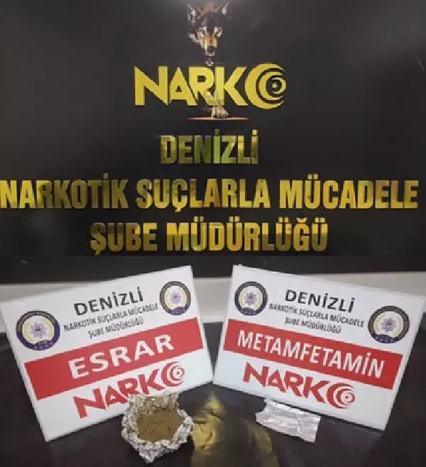 Denizli'deki uyuşturucu operasyonunda 5 tutuklama