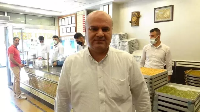 Diyarbakır'daki tatlıcıların bayram mesaisi