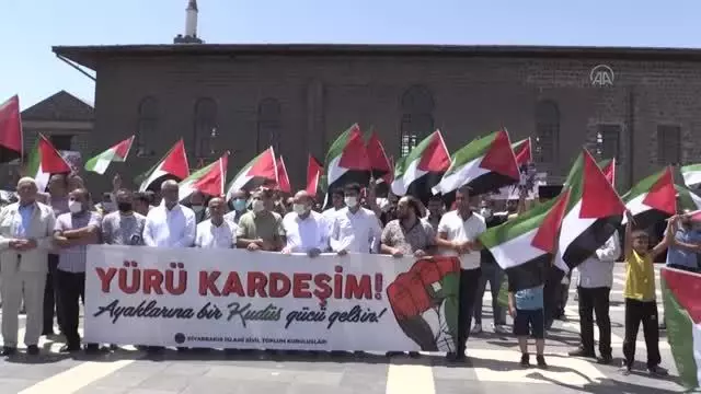 DİYARBAKIR - Güneydoğu'daki STK'lar İsrail'in Mescid-i Aksa'daki politikalarını kınadı