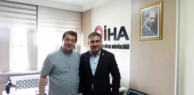 EkoAvrasya Başkanı Hikmet Eren'den İHA'ya Ziyaret