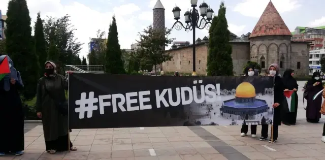 Mardin STK platformundan İsrail'in Kudüs'e yönelik saldırılarına tepki